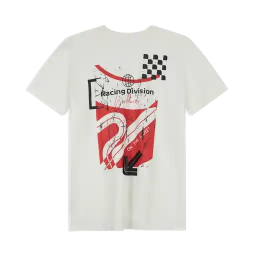 Formula 1 Tech RDW Graphic T-Shirt - Cloud Dancer/Pirate Black T-shirts Formula 1 XS White 