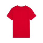 Scuderia Ferrari F1 Kids Shield T-Shirt - Youth Rosso Corsa/Puma Black T-shirts Scuderia Ferrari 