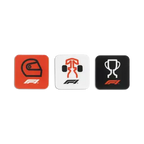 Formula 1 Tech Collection F1 Magnets Set - 3 Pack Magnet Formula 1 