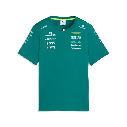 Aston Martin F1 2026 Women's Team T-Shirt - Green Lux T-shirts Aston Martin F1 
