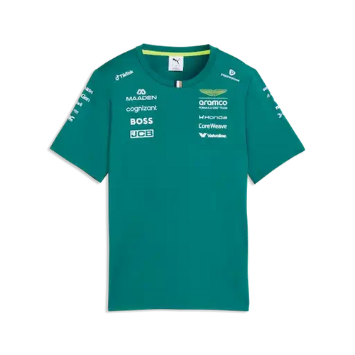 Aston Martin F1 2026 Women's Team T-Shirt - Green Lux T-shirts Aston Martin F1 