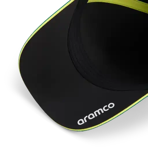 Aston Martin F1 2026 Team Baseball Hat - Puma Black/Green Lux/White Hats Aston Martin F1 