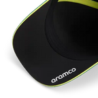 Aston Martin F1 2026 Team Baseball Hat - Puma Black/Green Lux/White Hats Aston Martin F1 