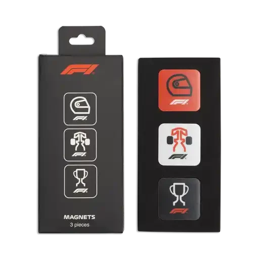 Formula 1 Tech Collection F1 Magnets Set - 3 Pack Magnet Formula 1 
