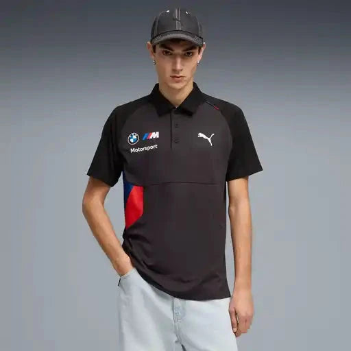 BMW Motorsports Team Pumatech Polo Shirt - Puma Black Polos BMW Motorsports 
