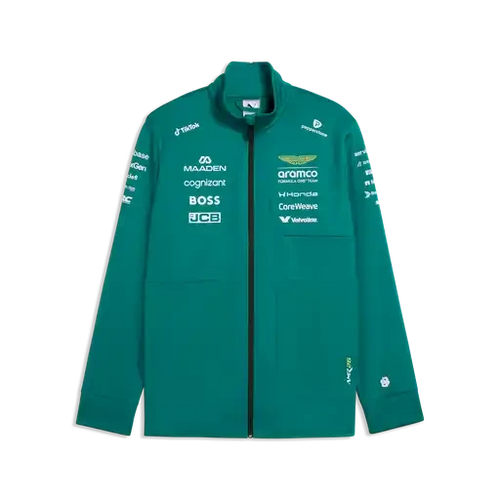 Aston Martin F1 2026 Team Softshell Jacket - Green Lux Jackets Aston Martin F1 