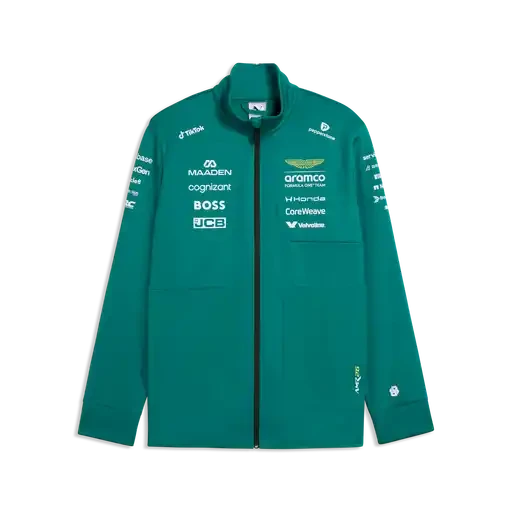 Aston Martin F1 2026 Team Softshell Jacket - Green Lux Jackets Aston Martin F1 