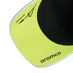 Aston Martin F1 2026 Fernando Alonso Team Hat- Lime Shimmer/Green Lux/Puma White Hats Aston Martin F1 
