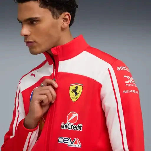 Scuderia Ferrari F1 2026 Team Softshell Jacket - Puma Red Jackets Scuderia Ferrari 