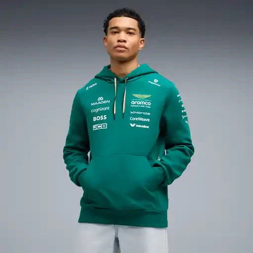 Aston Martin F1 2026 Team Hoodie - Green Lux Hoodies Aston Martin F1 