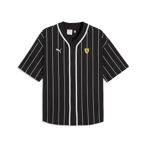 Scuderia Ferrari F1 Baseball Jersey - Rosso Corsa/Puma Black Jersey Scuderia Ferrari XS Black 