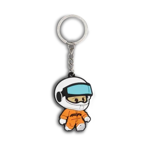 Formula 1 Tech F1 Marshall Keychain - Multicolor Keyrings Formula 1 