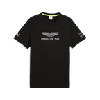 Aston Martin F1 Large Logo T-Shirt - Black/Green T-shirts Aston Martin F1 XS Black 