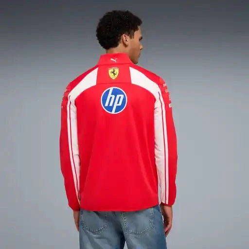 Scuderia Ferrari F1 2026 Team Softshell Jacket - Puma Red Jackets Scuderia Ferrari 