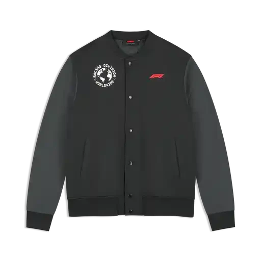 Formula 1 Tech Collection F1 Racing Line Jacket - True Black Jackets Formula 1 