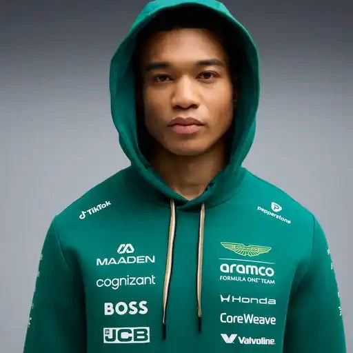 Aston Martin F1 2026 Team Hoodie - Green Lux Hoodies Aston Martin F1 
