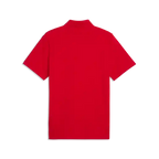 Scuderia Ferrari F1 Fanwear Polo Shirt - Rosso Corsa/Puma White Polos Scuderia Ferrari 