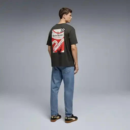 Formula 1 Tech RDW Graphic T-Shirt - Cloud Dancer/Pirate Black T-shirts Formula 1 