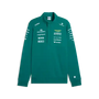 Aston Martin F1 2026 Team 1/2 Zip Sweatshirt - Green Lux Sweatshirt Aston Martin F1 