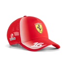 Scuderia Ferrari F1 2026 Charles Leclerc Team Trucker Hat - Puma Red Hats Scuderia Ferrari 