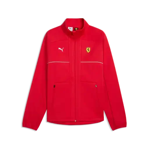 Scuderia Ferrari F1 Fanwear Softshell Jacket - Rosso Corsa/Puma Black Jackets Scuderia Ferrari XS Red 