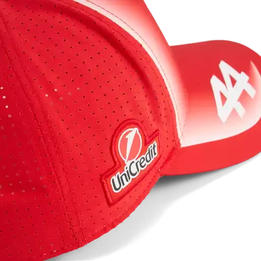 Scuderia Ferrari F1 2026 Lewis Hamilton Team Baseball Hat - Puma Red Hats Scuderia Ferrari 
