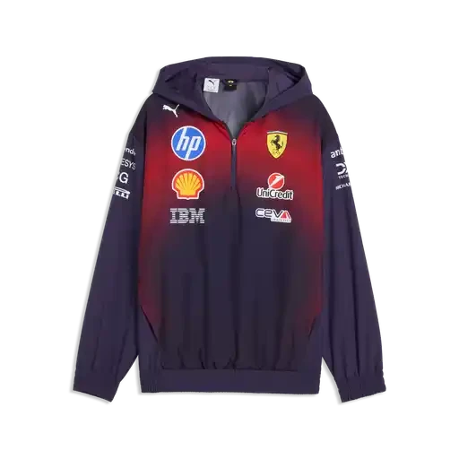 Scuderia Ferrari F1 2026 Special Edition China GP Team Hoodie - Deep Plum Hoodies Scuderia Ferrari 