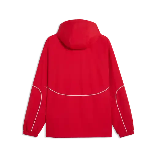 Scuderia Ferrari F1 Fanwear Rain Jacket - Rosso Corsa/Puma Black