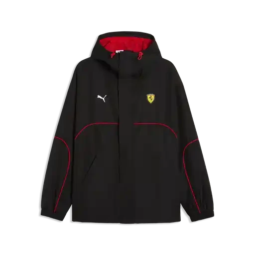 ウェア Authentic Ferrari F1 Raincoat rare Scuderia Ferrari F1 Fanwear Rain Jacket - Rosso Corsa/Puma Black