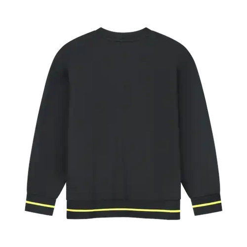 Aston Martin F1 Fanwear Logo Stealth Crew Sweatshirt - True Black Sweatshirt Aston Martin F1 