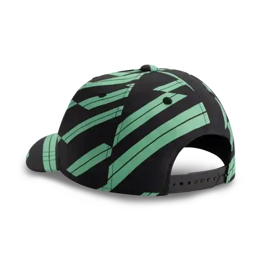 Formula 1 Tech F1 Track Graphic Baseball Hat - Focus Purple/Shift Green Hats Formula 1 