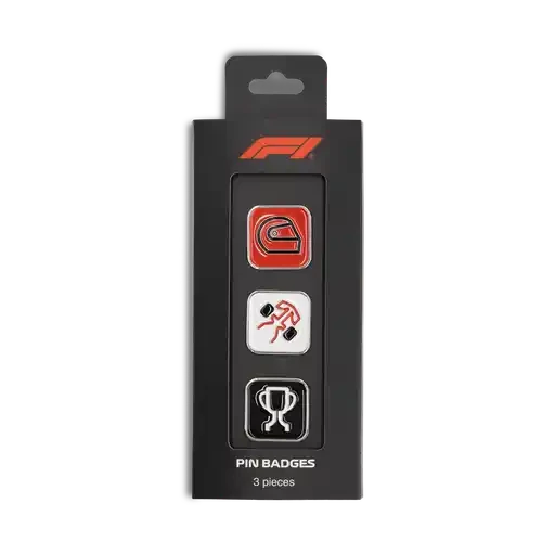 Formula 1 Tech Collection F1 Pin Badge Set - 3 Pack Pins Formula 1 