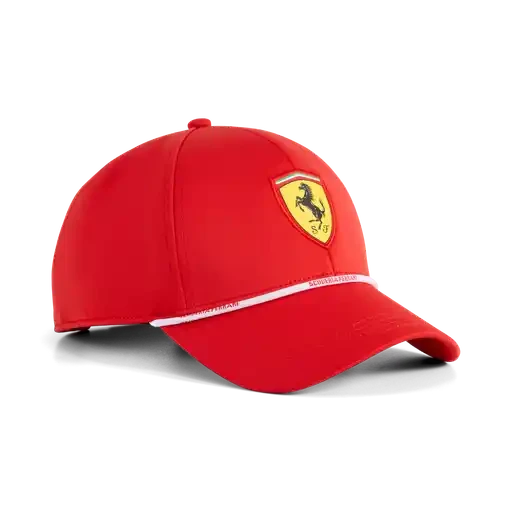 Scuderia Ferrari F1 Classic Hat - Rosso Corso/Puma Black Hats Scuderia Ferrari Red 