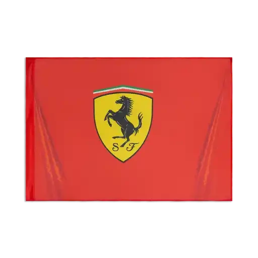 Scuderia Ferrari F1 Flag - Rosso Corsa Flag Scuderia Ferrari 
