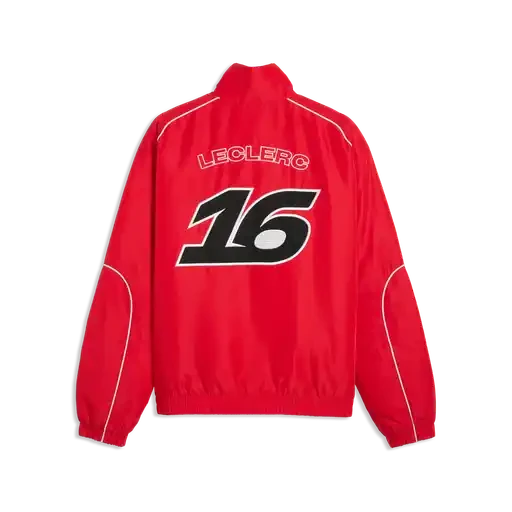 Scuderia Ferrari F1 Charles Leclerc Racing Jacket - Rosso Corsa Jackets Scuderia Ferrari 