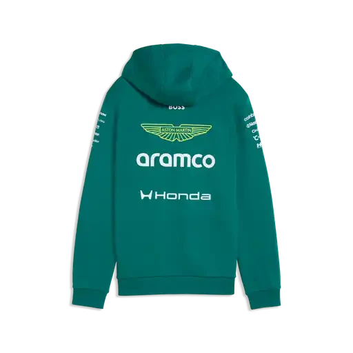 Aston Martin F1 2026 Kids Team Hoodie - Youth Green Lux – CMC
