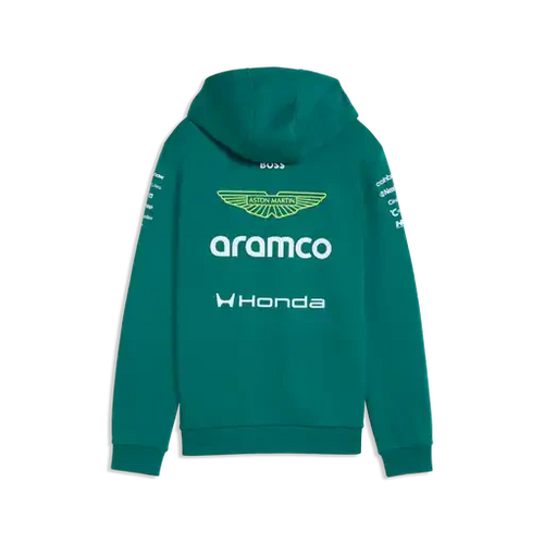 Aston Martin F1 2026 Kids Team Hoodie - Youth Green Lux Hoodies Aston Martin F1 
