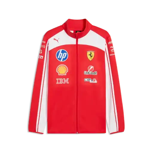 Scuderia Ferrari F1 2026 Team Softshell Jacket - Puma Red Jackets Scuderia Ferrari 