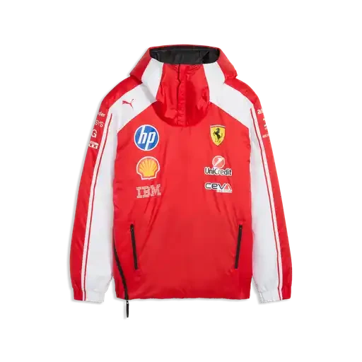 Scuderia Ferrari F1 2026 Team Reversible Jacket - Puma Red Jackets Scuderia Ferrari 