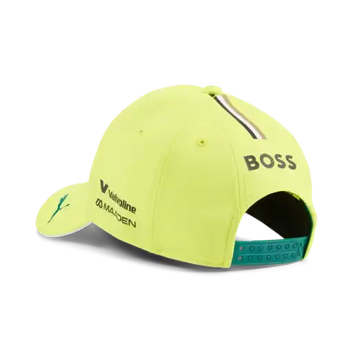 Aston Martin F1 2026 Fernando Alonso Team Hat- Lime Shimmer/Green Lux/Puma White Hats Aston Martin F1 