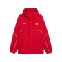 Scuderia Ferrari F1 Fanwear Rain Jacket - Rosso Corsa/Puma Black Jackets Scuderia Ferrari XS Red 