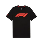 Formula 1 Tech Collection F1 Essential Logo T-Shirt - Black/White/Red/Seafoam T-shirts Formula 1 XS Black 