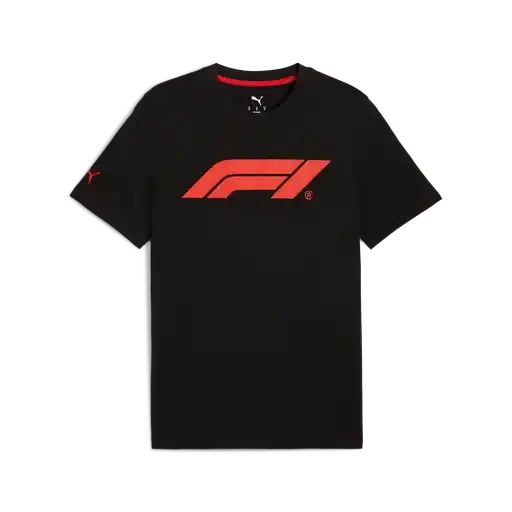 Formula 1 Tech Collection F1 Essential Logo T-Shirt - Black/White/Red/Seafoam T-shirts Formula 1 XS Black 