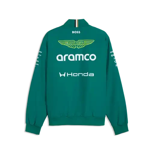 Aston Martin F1 2026 Team Bomber Jacket - Green Lux – CMC Motorsports®