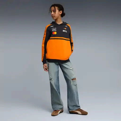 McLaren F1 2026 Kids Team Hoodie - Youth Papaya Hoodies McLaren 