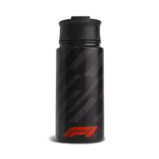 Formula 1 Tech 480 ML Thermal Travel Mug- True Black Drinkware Formula 1 
