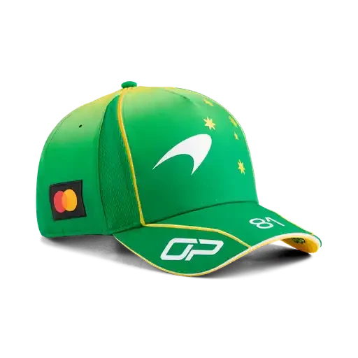McLaren Racing F1 Special Edition Australian GP Oscar Piastri Hat - Green Hats McLaren 