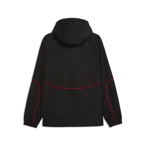 Scuderia Ferrari F1 Fanwear Rain Jacket - Rosso Corsa/Puma Black Jackets Scuderia Ferrari 