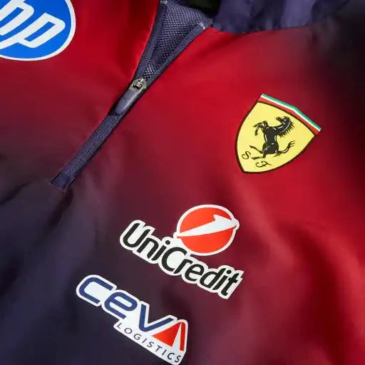 Scuderia Ferrari F1 2026 Special Edition China GP Team Hoodie - Deep Plum Hoodies Scuderia Ferrari 