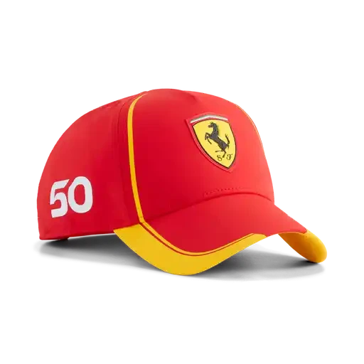Scuderia Ferrari Hypercar Le Mans 2026 #50 Team Hat - Puma Red Hats Scuderia Ferrari Lemans 